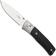 Afbeelding voor LionSteel NiNi NN2 GBK M390 Satin, Titanium Bolsters, Black G10, zakmes, Gianni Pauletta design