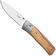 Afbeelding voor LionSteel NiNi NN2 UL M390 Satin, Titanium Bolsters, Olive Wood, zakmes, Gianni Pauletta design