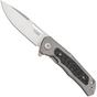 Afbeelding voor LionSteel Q4ttro, Satin MagnaCut, Grey Titanium Carbon Fiber Inlay, zakmes, Michele Pensato design