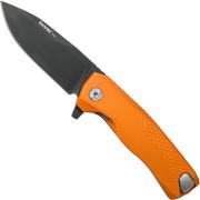 LionSteel ROK Black Orange Aluminium ROK A OB pocket knife