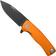 Afbeelding voor LionSteel ROK Black Orange Aluminium ROK A OB zakmes