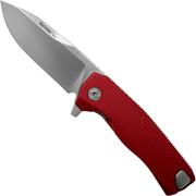 Nóż składany LionSteel ROK Satin Red Aluminium ROK A RS