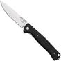 Bild für LionSteel Skinny Solid SK01A BS Black Aluminium Black Canvas Micarta Inlay, Stonewashed Taschenmesser, Molletta Design