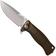 Afbeelding voor LionSteel SR11 Titanium Bronze, satin blade, SR11 B zakmes