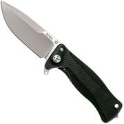 LionSteel SR11 Aluminum Black, satin blade, SR11 A BS coltello da tasca