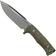 Afbeelding voor LionSteel T5-CVG Green Canvas Micarta Satin vaststaand mes