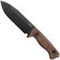 Bild für LionSteel T6 Old Black, Natural Canvas Micarta T6B-CVN feststehendes Messer