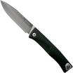  LionSteel Thrill black aluminum couteau de poche intégral, slipjoint