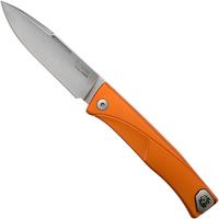 Image pour  LionSteel Thrill orange aluminum couteau de poche intégral, slipjoint