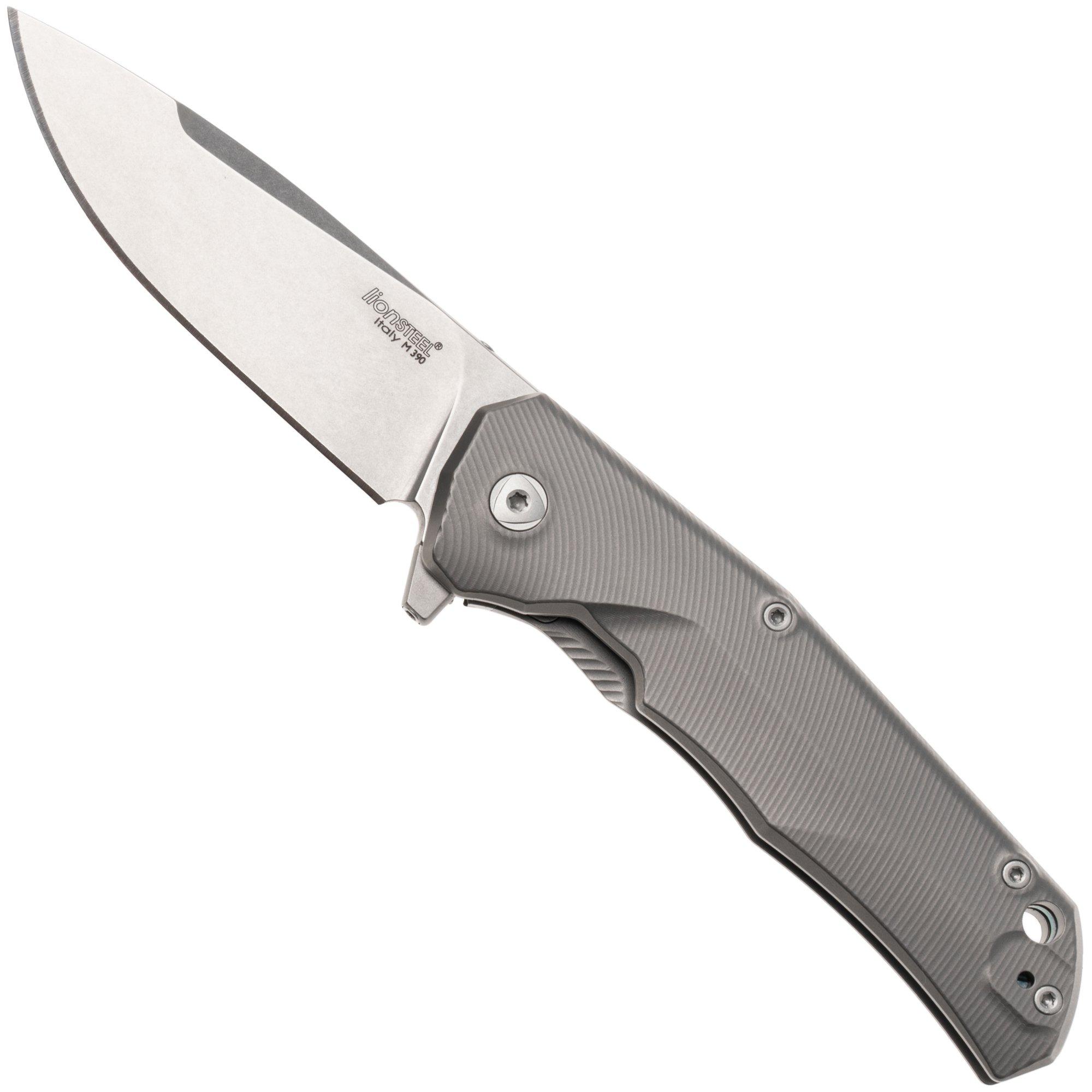 LionSteel TRE BL Titanium, blue