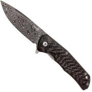 LionSteel TRE DR FC fibre de carbone, Raindrop damast