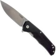 LionSteel TRE G10 GBK Couteau de poche noir