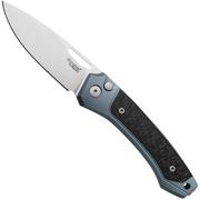 LionSteel Twain TW-BL-CF Blue Titanium, Carbon Fiber, navaja, Gianni Pauletta design