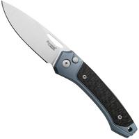 Afbeelding voor LionSteel Twain TW-BL-CF Blue Titanium, Carbon Fiber, zakmes, Gianni Pauletta design