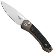 LionSteel Twain TW-BR-CF Bronze Titanium, Carbon Fiber, couteau de poche, Gianni Pauletta design