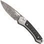 Imagen para LionSteel Twain Chad Nichols Scrambled Damascus TW-D-GY Grey Titanium, Carbon Fiber, navaja, diseño de Gianni Pauletta