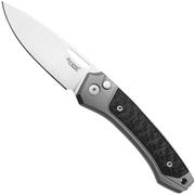 LionSteel Twain TW-GY-CF Titanium, Carbon Fiber, couteau de poche, Gianni Pauletta design