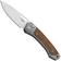 Afbeelding voor LionSteel Twain TW-GY-CVN Titanium, Natural Canvas Micarta, zakmes, Gianni Pauletta design