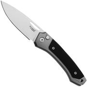 LionSteel Twain TW-GY-GBK Titanium, Black G10, couteau de poche, Gianni Pauletta design