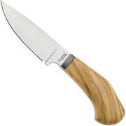 LionSteel Willy W-1-UL, M390 Droppoint Olive Wood, feststehendes Messer