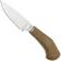 Image for LionSteel Willy WL1-CVN, M390 Droppoint Natural Micarta, fixed knife