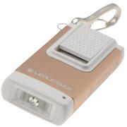 Ledlenser K4R torcia ricaricabile portachiavi, 120 lumen, rosé