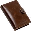 Ledlenser Lite Wallet, Vintage Brown, cartera con linterna LED, 150 lúmenes