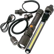 Ledlenser Worker's Friend torcia da lavoro ricaricabile con 4 accessori, 280 lumens