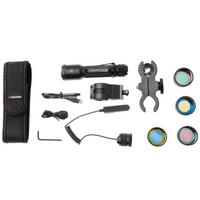 Imagem para Ledlenser TAC6R Outdoor Set 503294 lanterna tática recarregável, 2000 lúmenes