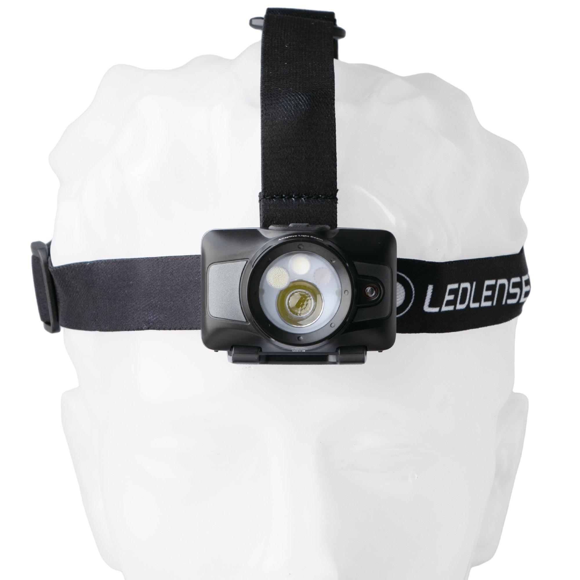 Ledlenser HF6R 503319 Black, linterna frontal recargable, 900 lúmenes
