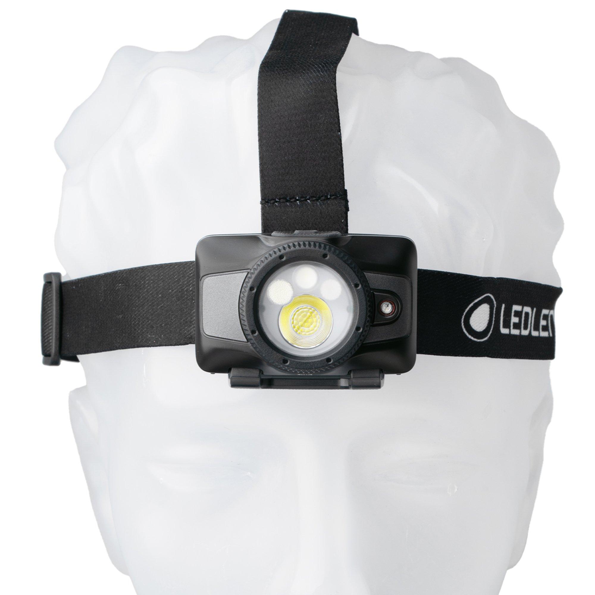 Ledlenser HF7R 503349 Black, oplaadbare hoofdlamp, 1200 lumen