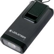 Ledlenser K6R rechargeable keychain flashlight, grey