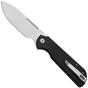 Afbeelding voor Eutektik Binary BIN-BSW-L Stonewashed 14C28N, Black G10, linkshandig zakmes