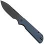 Afbeelding voor Eutektik Binary BIN-DBW-R Blackwashed 14C28N, Blue G10, zakmes