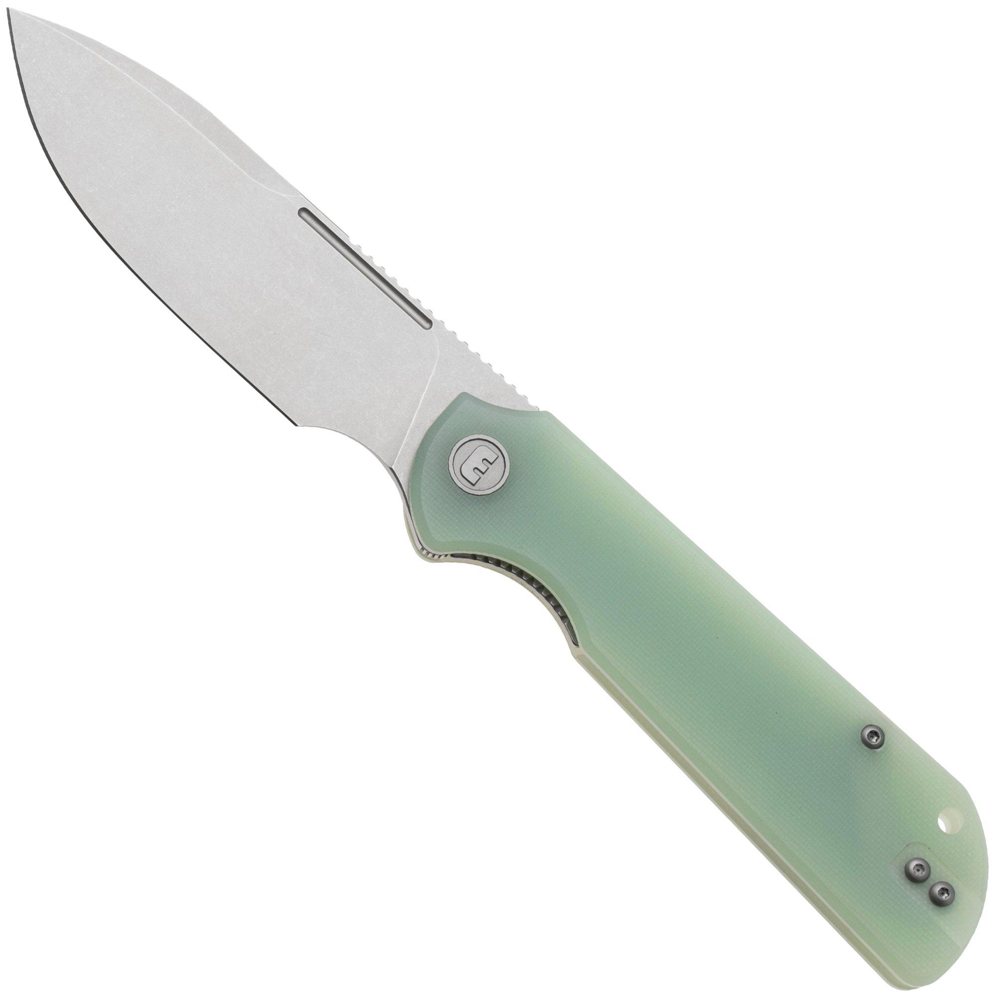 Eutektik Binary BIN-JSW-R Stonewashed 14C28N, Jade G10, zakmes
