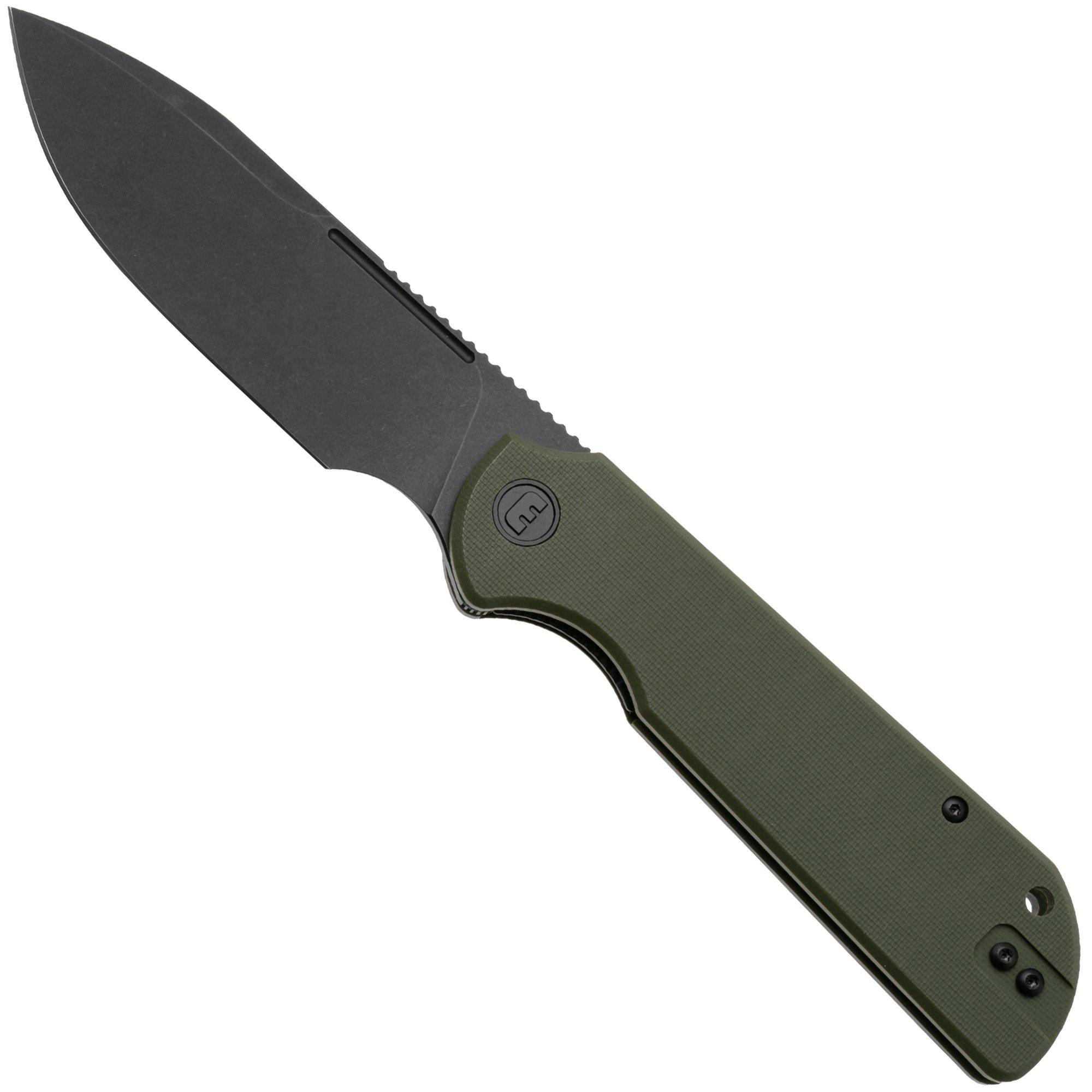 Eutektik Binary BIN-OGBW-R Blackwashed 14C28N, OD Green G10, zakmes