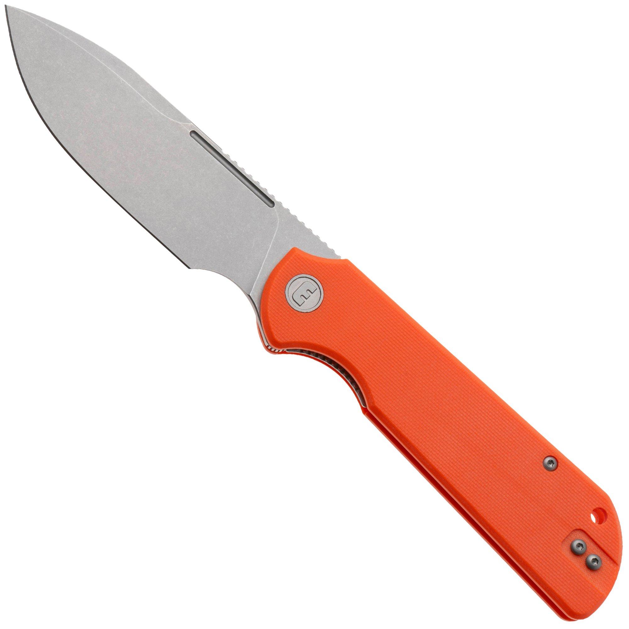 Eutektik Binary BIN-OSW-R Stonewashed 14C28N, Orange G10, zakmes