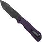 Afbeelding voor Eutektik Binary BIN-PBW-L Blackwashed 14C28N, Purple G10, linkshandig zakmes