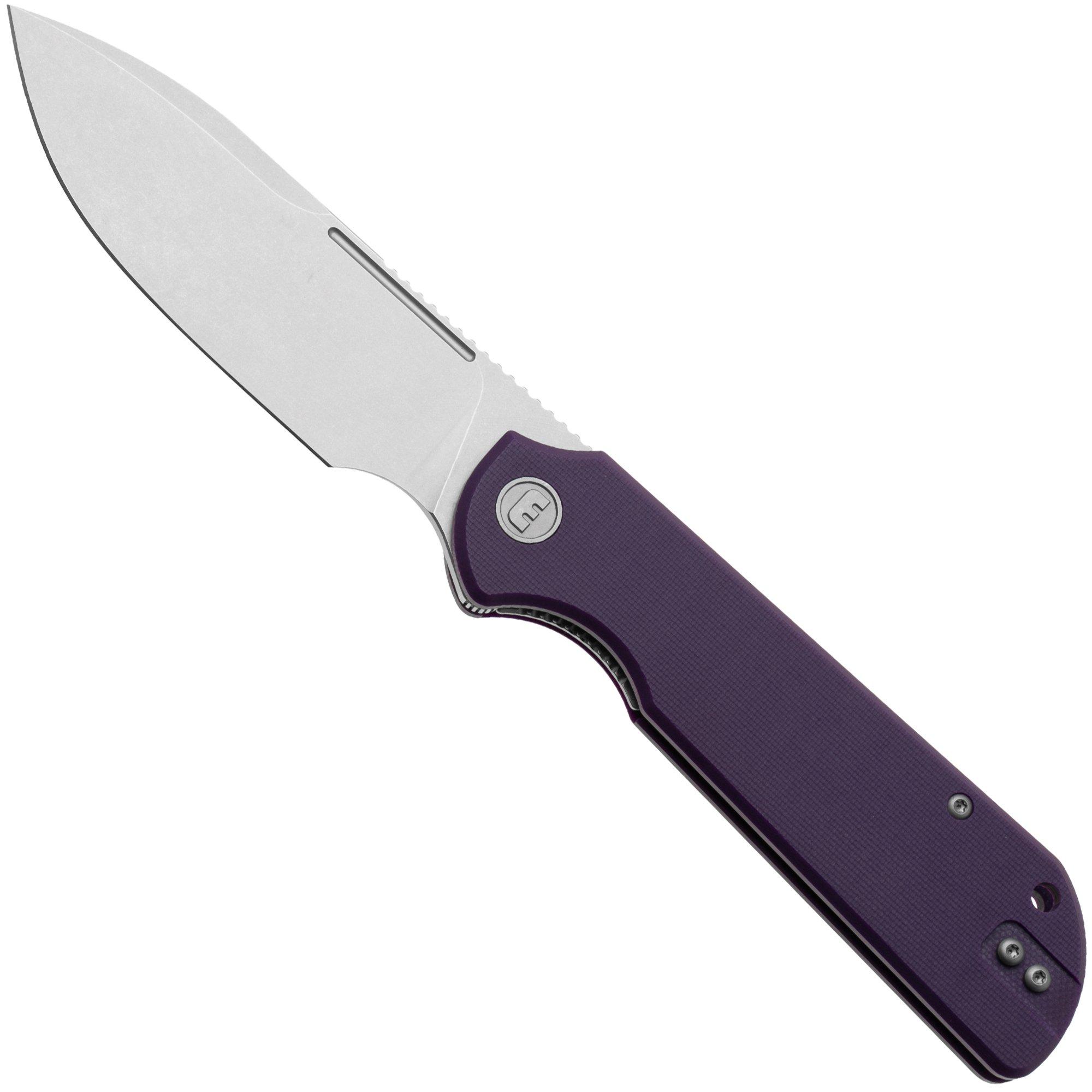 Eutektik Binary BIN-PSW-R Stonewashed 14C28N, Purple G10, zakmes