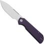 Afbeelding voor Eutektik Binary BIN-PSW-R Stonewashed 14C28N, Purple G10, zakmes