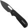 Afbeelding voor Eutektik EFD EFD-BBW-L Blackwashed 14C28N, Black G10, linkshandig zakmes