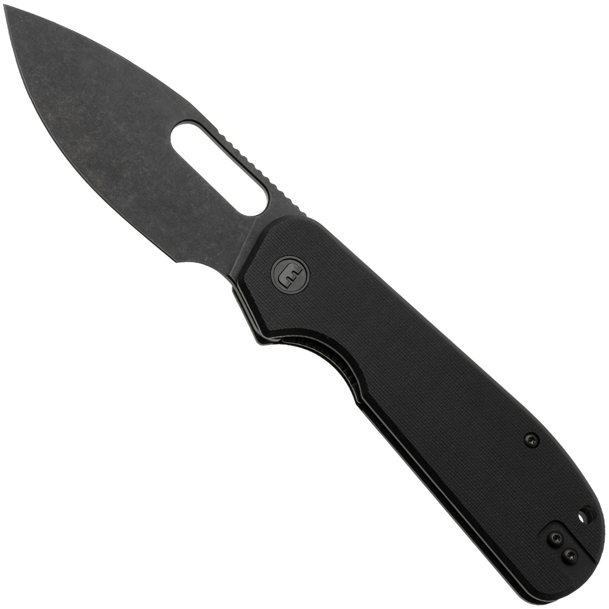 Eutektik EFD EFD-BBW-R Blackwashed 14C28N, Black G10, zakmes