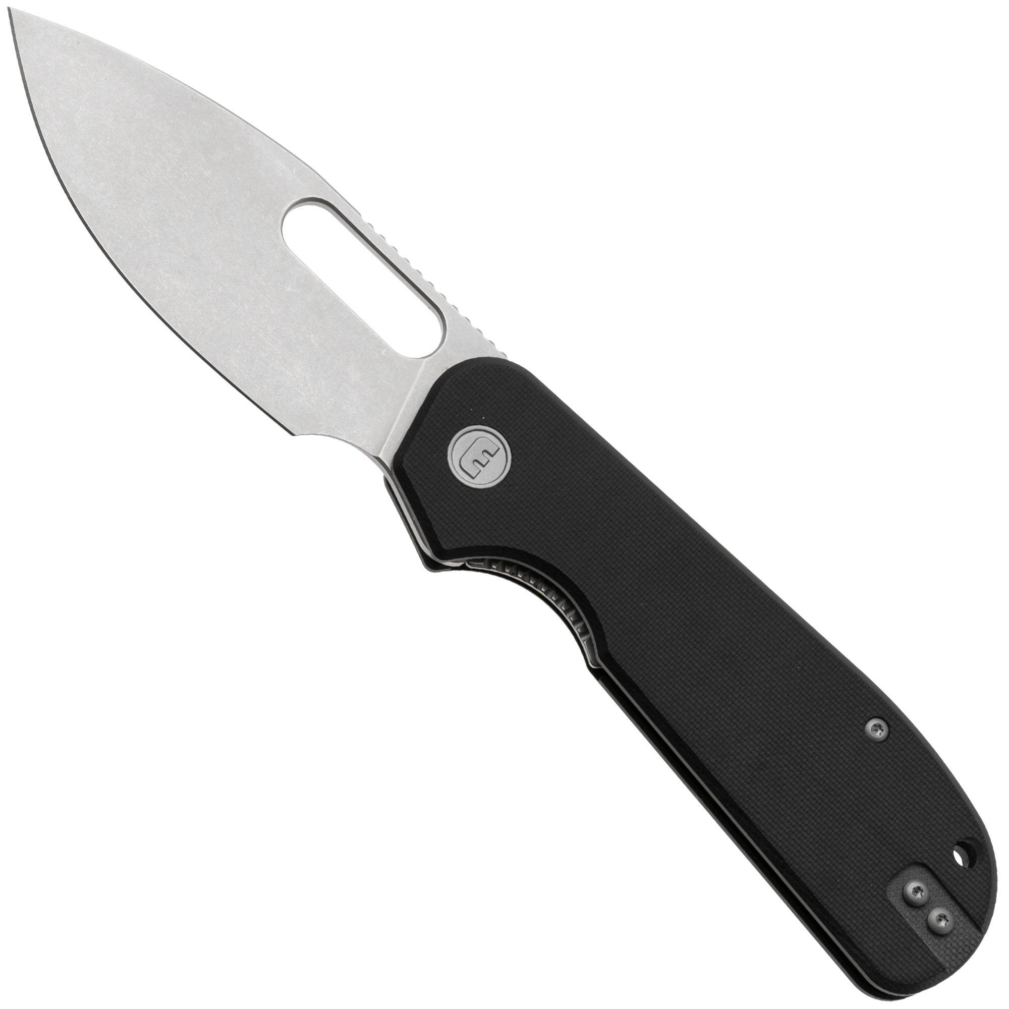 Eutektik EFD EFD-BSW-R Stonewashed 14C28N, Black G10, zakmes