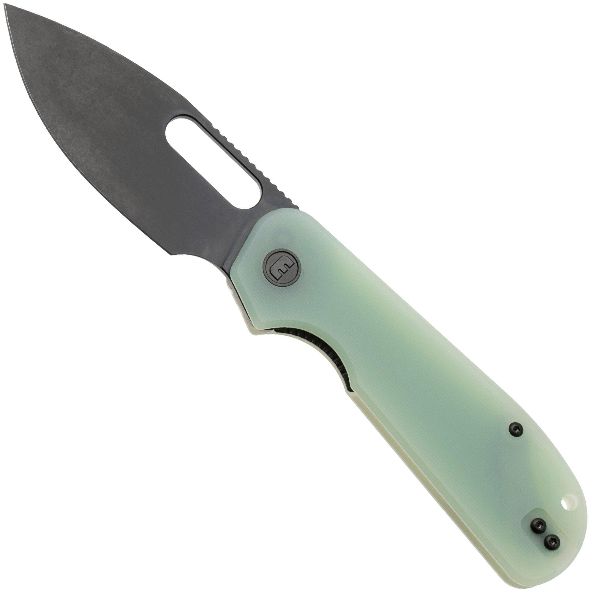 Eutektik EFD EFD-JBW-R Blackwashed 14C28N, Jade G10, zakmes