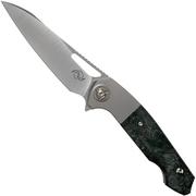 Liong Mah Eraser, Marble Carbon Fibre, pocket knife