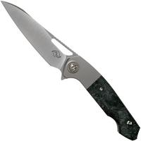 Afbeelding voor Liong Mah Eraser, Marble Carbon Fiber, zakmes