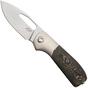 Image pour Liong Mah Field Duty 3.5 Satin S90V, Gold Camo Carbonfiber Titanium, couteau de poche