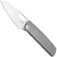 Afbeelding voor Liong Mah KUF 3.5 Satin MagnaCut, Titanium, zakmes