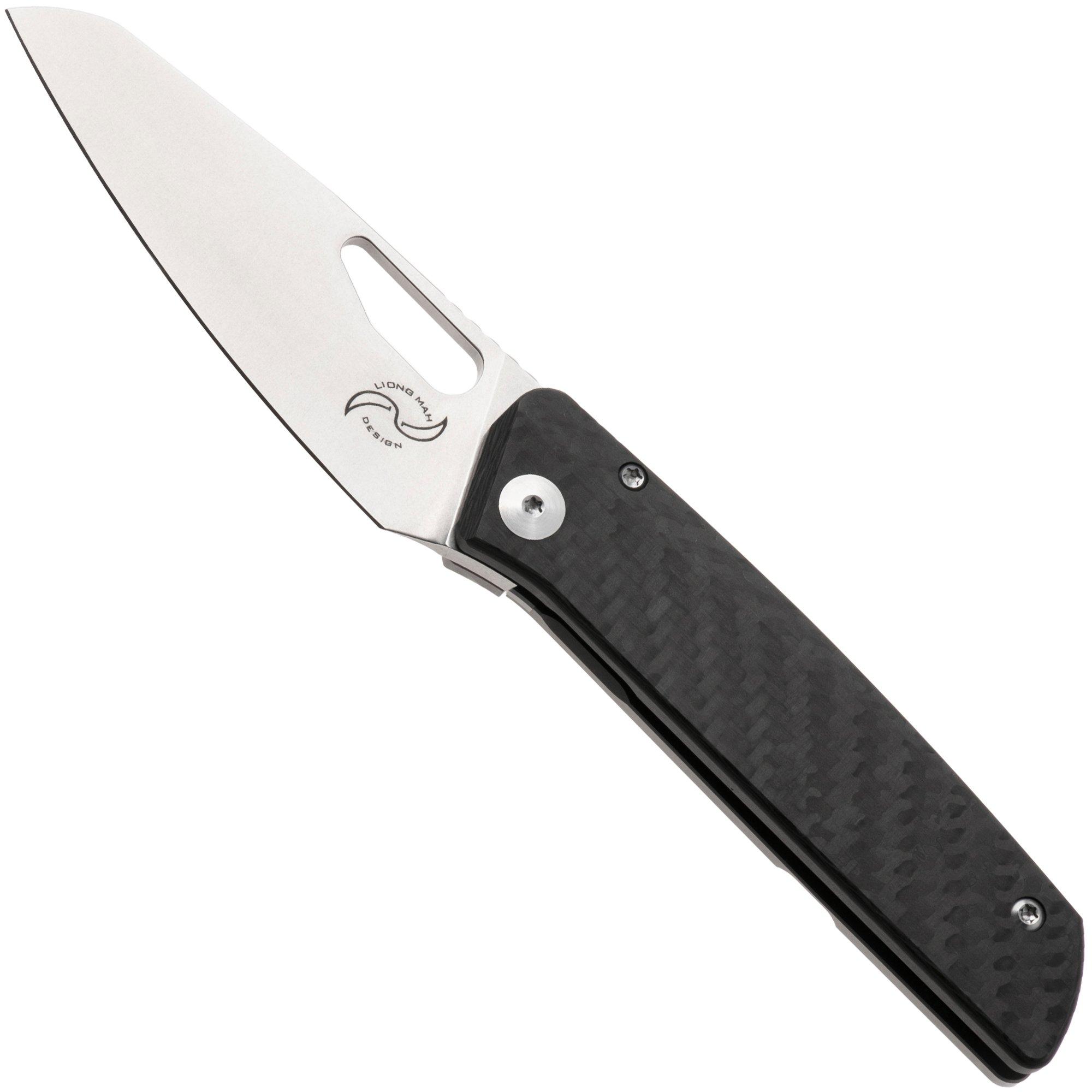 Liong Mah KUF-EDC 3.0 Carbon Fibre pocket knife, Liong Mah design