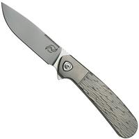 Afbeelding voor Liong Mah L1 Textured Titanium, L1-TT zakmes